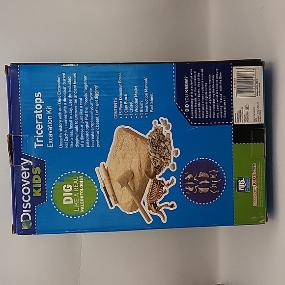 Discovery Kids Triceratops Excavation Kit NWT - Picture 2 of 7